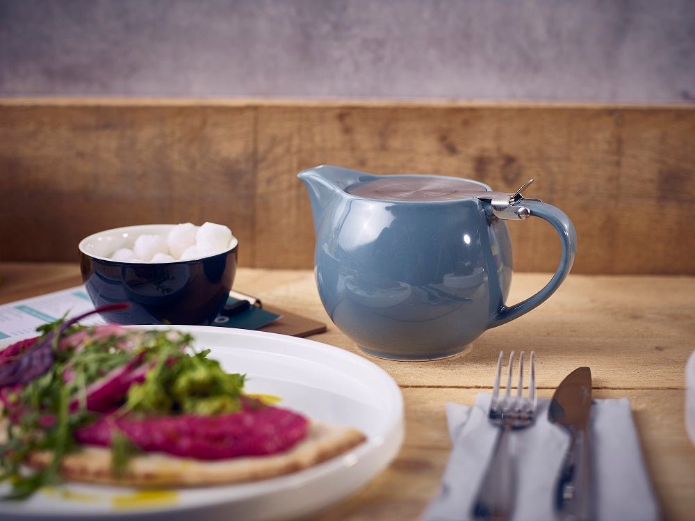 GenWare Colours Teapots w. Stainless Steel Lid & Infuser 17.6oz/500ml - Coffeecups.co.uk