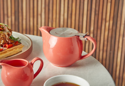 GenWare Colours Teapots w. Stainless Steel Lid & Infuser 17.6oz/500ml - Coffeecups.co.uk
