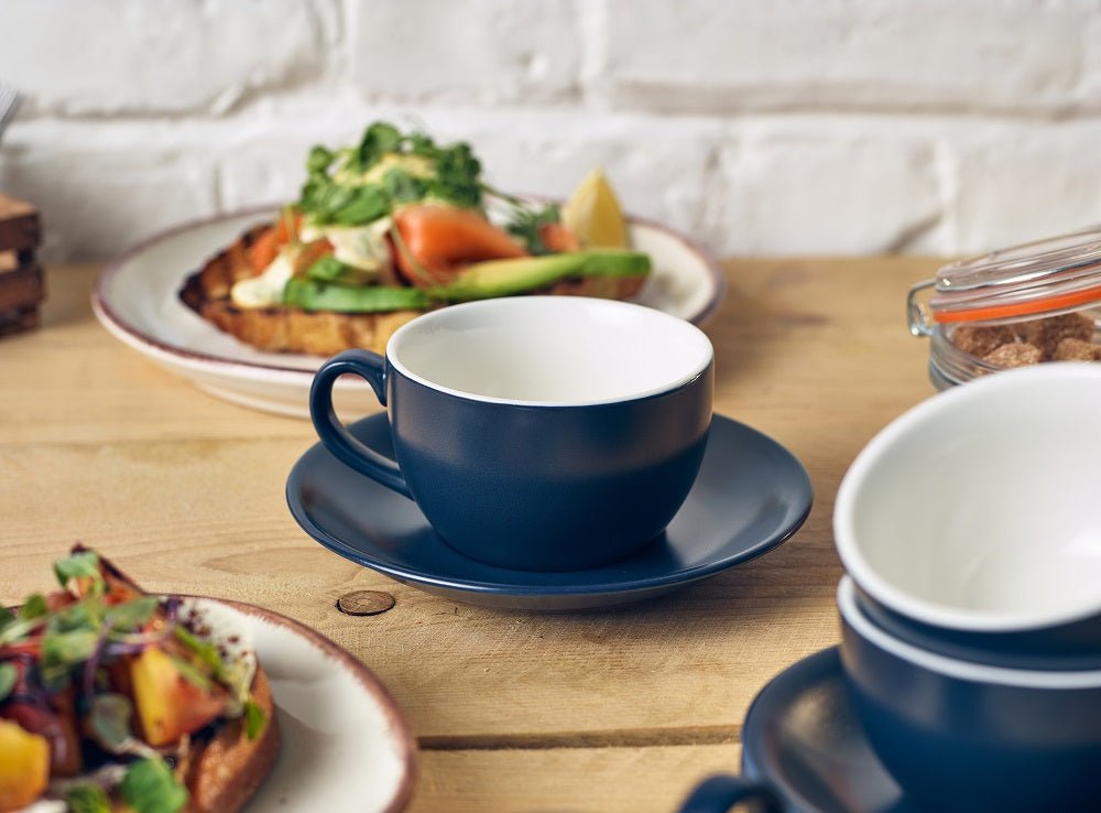 GenWare Matt 9oz/256ml Cappuccino Cup - Coffeecups.co.uk