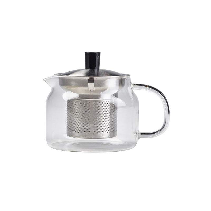 Glass Teapot with Infuser 470ml/16.5oz - Coffeecups.co.uk