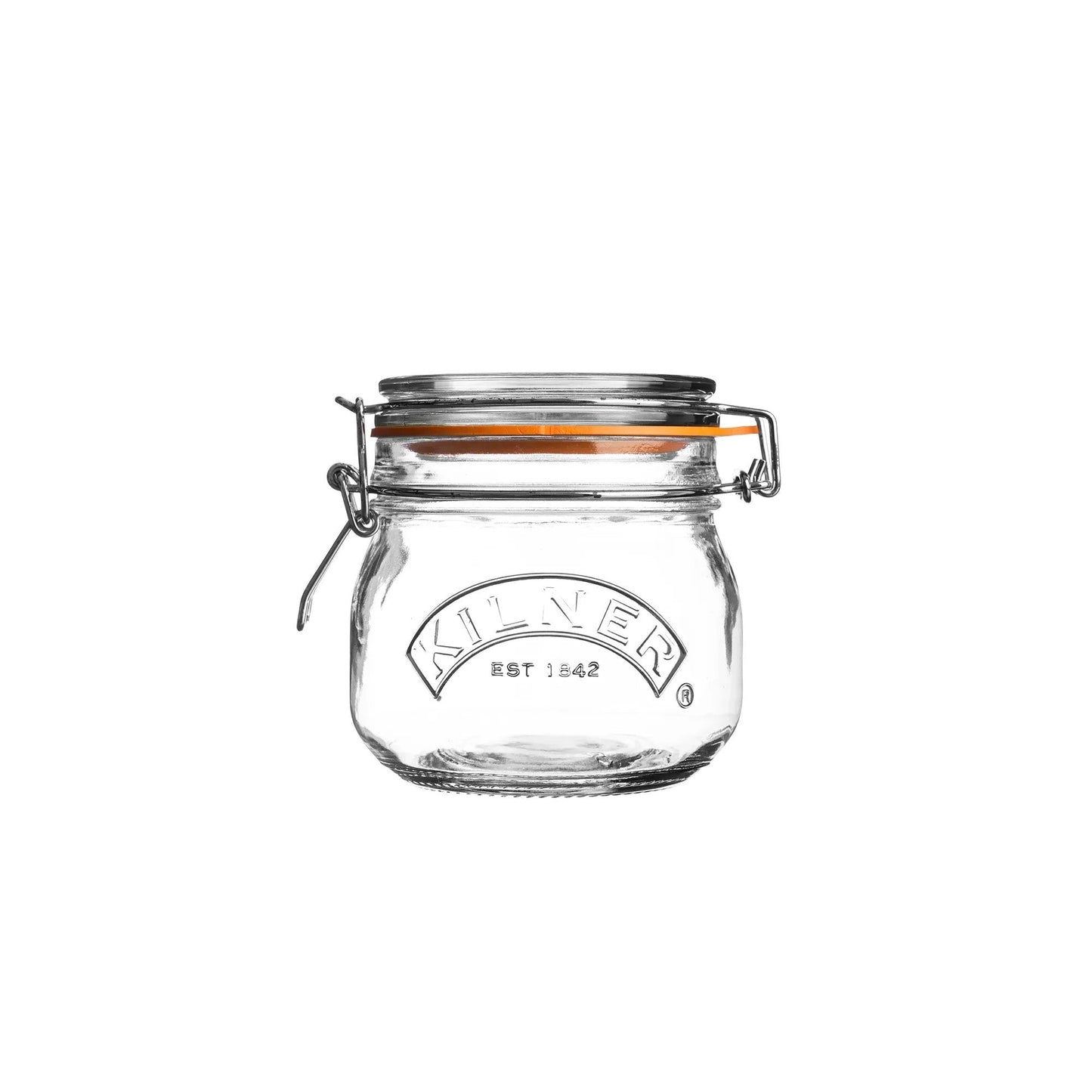 Kilner Clip Top Round Jar 0.5 Litre - Coffeecups.co.uk