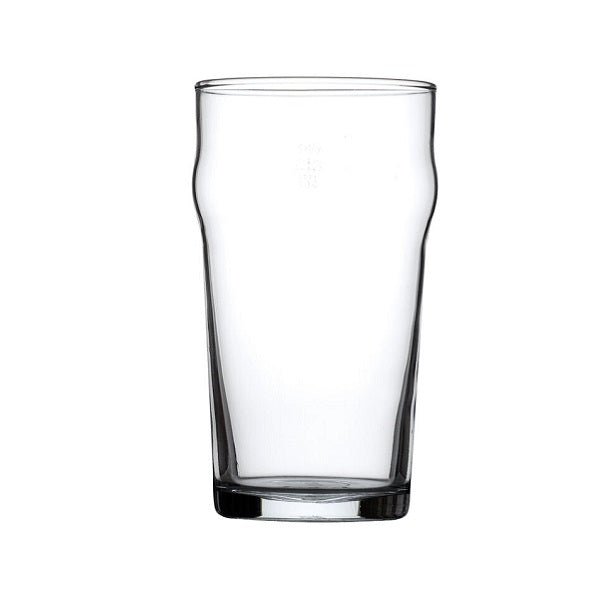 Nonic Oversize Pint Beer Glass 23oz Lined at 20oz - Coffeecups.co.uk