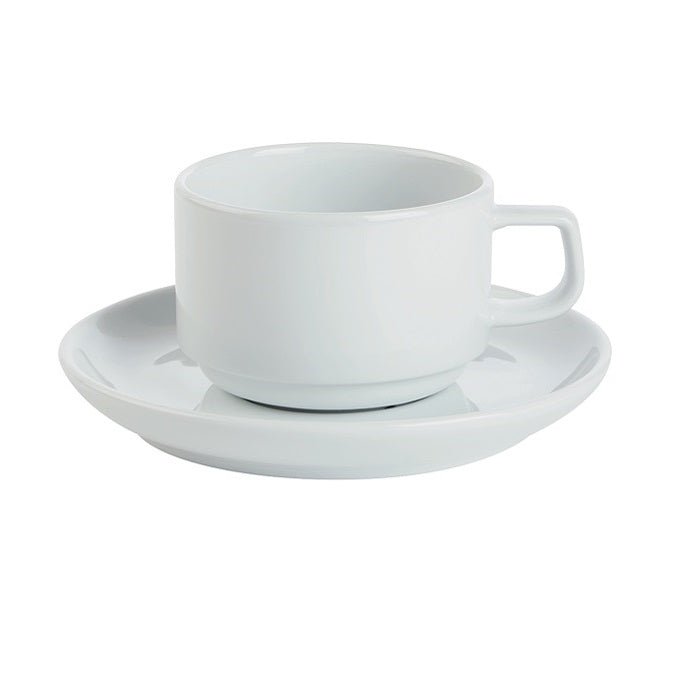 Porcelite Prestige Stacking Cup 9oz/260ml - Coffeecups.co.uk