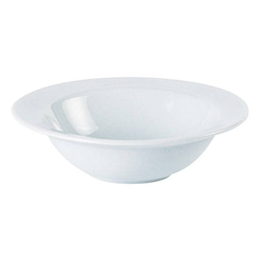 Porcelite Stone Rimmed Fruit Bowl 16cm/6.25″ 220ml/8oz - Coffeecups.co.uk