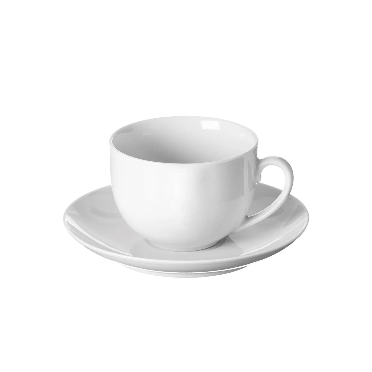 Price & Kensington Simplicity 240ml Teacup & Saucer - Coffeecups.co.uk