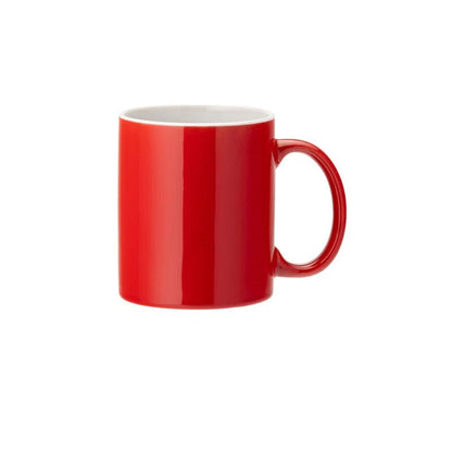 Pure White Straight - Sided Mug 12oz/340ml - Coffeecups.co.uk