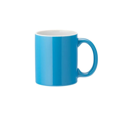 Pure White Straight - Sided Mug 12oz/340ml - Coffeecups.co.uk