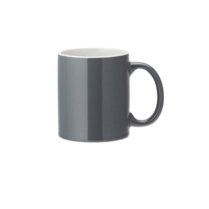 Pure White Straight - Sided Mug 12oz/340ml - Coffeecups.co.uk