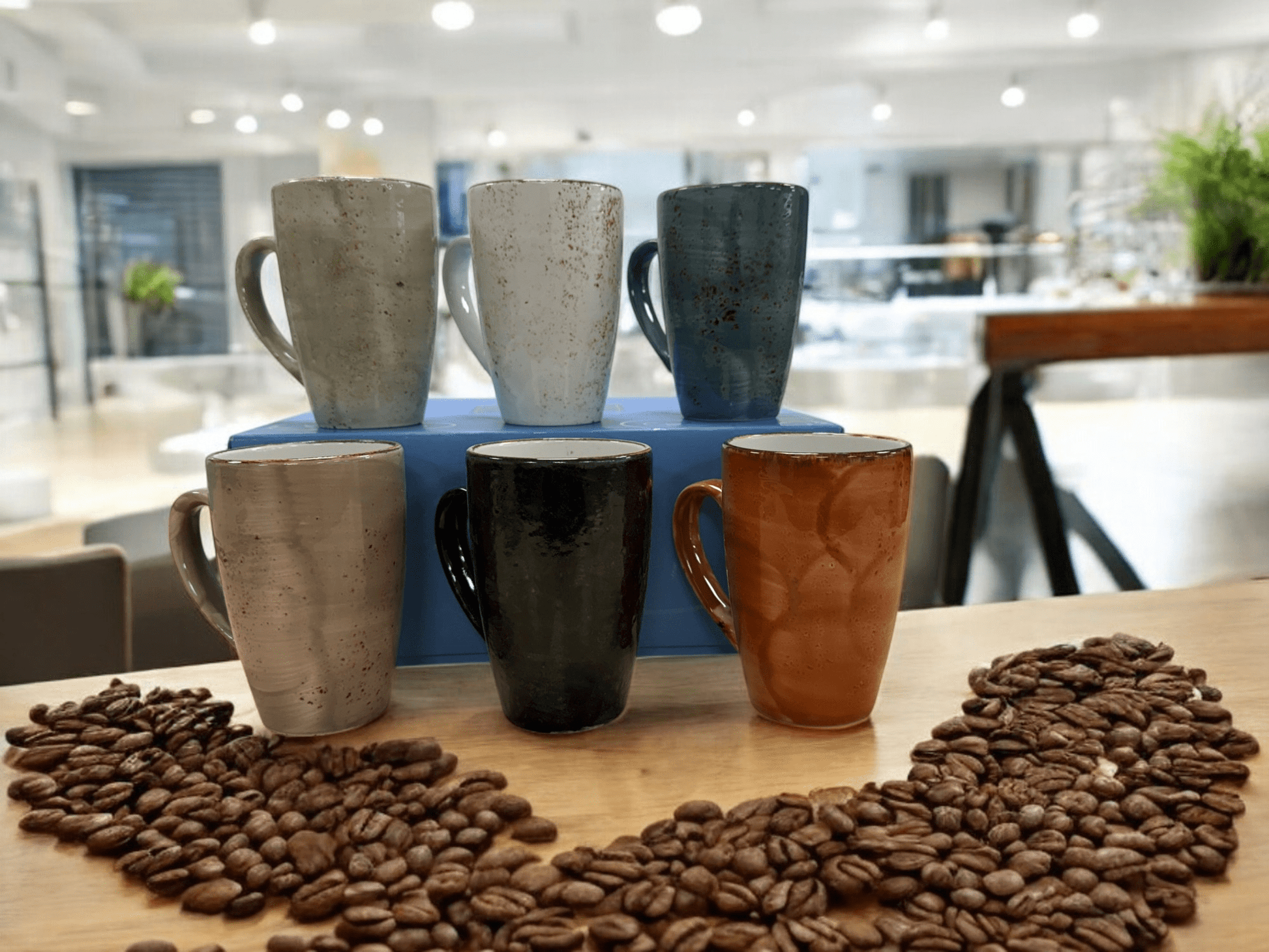 Steelite Craft Quench Mug Selection Box (6 Mugs Mixed Colours) - Coffeecups.co.uk