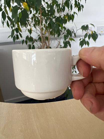 Steelite Simplicity 10cl (3 1/2oz) Stacking Espresso Cup - Coffeecups.co.uk