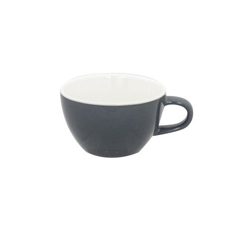 Superwhite Café Porcelain Bowl Shaped Cup 12oz/340ml - Coffeecups.co.uk