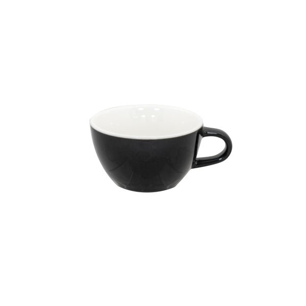 Superwhite Café Porcelain Bowl Shaped Cup 8oz/230ml - Coffeecups.co.uk