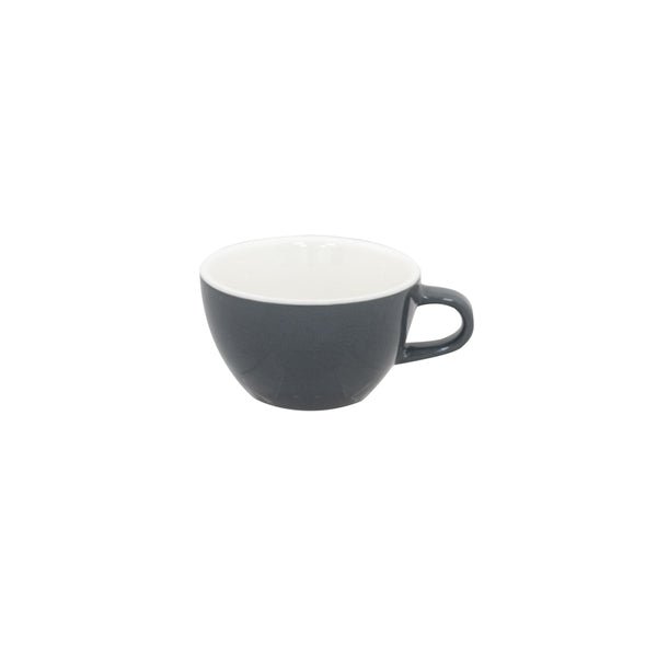 Superwhite Café Porcelain Bowl Shaped Cup 8oz/230ml - Coffeecups.co.uk