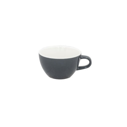 Superwhite Café Porcelain Bowl Shaped Cup 8oz/230ml - Coffeecups.co.uk