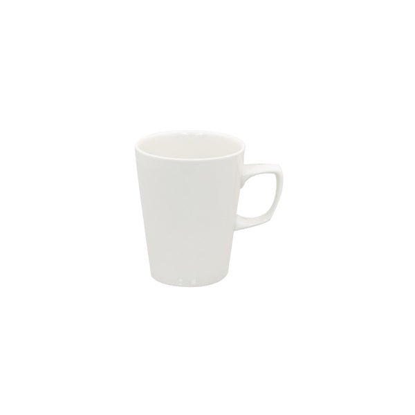 Superwhite Café Porcelain Latte Mug 12oz/340ml - Coffeecups.co.uk