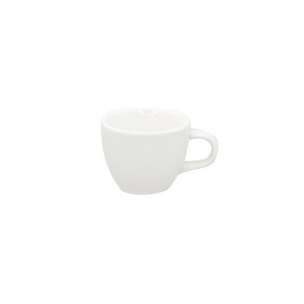 Superwhite Café Porcelain Tulip Shaped Cup 3oz/85ml - Coffeecups.co.uk