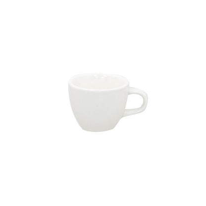 Superwhite Café Porcelain Tulip Shaped Cup 3oz/85ml - Coffeecups.co.uk