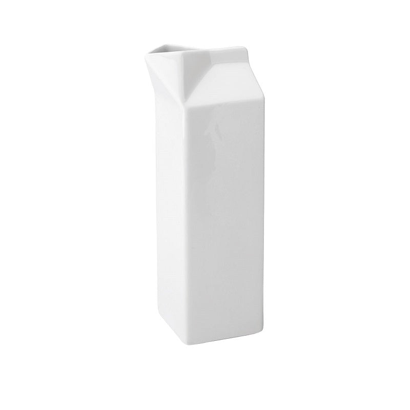 Titan Large Ceramic Milk Carton 36.5oz/1L - Coffeecups.co.uk