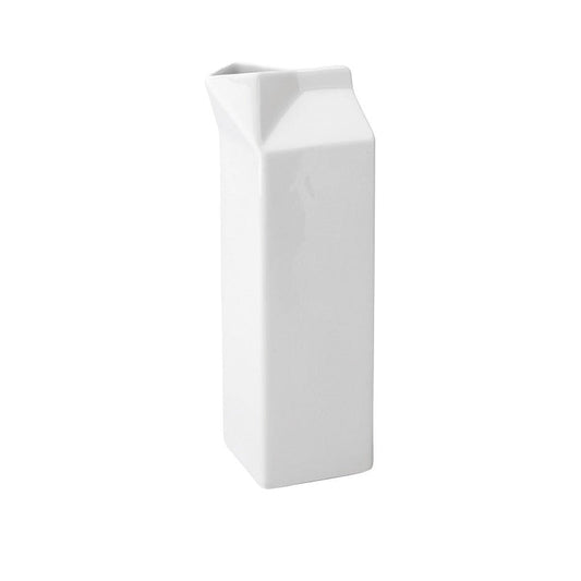 Titan Large Ceramic Milk Carton 36.5oz/1L - Coffeecups.co.uk
