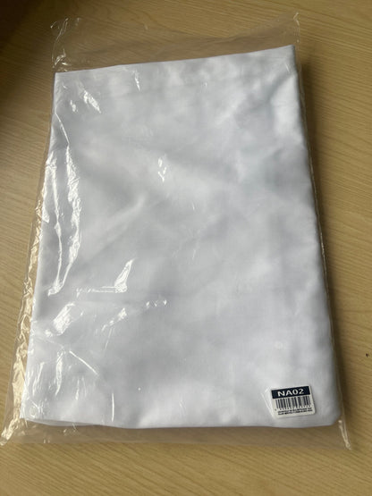 White Waist Apron 90cm X 70cm CLEARANCE WHILST STOCKS LAST - Coffeecups.co.uk