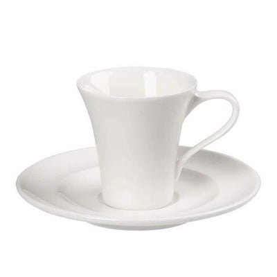 Academy Fine China Espresso Saucer 12cm/5" - Coffeecups.co.uk