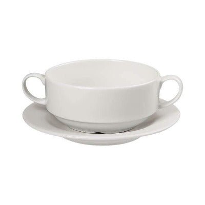 Academy Fine China Stacking Soup Cup 10cm/4" - Coffeecups.co.uk