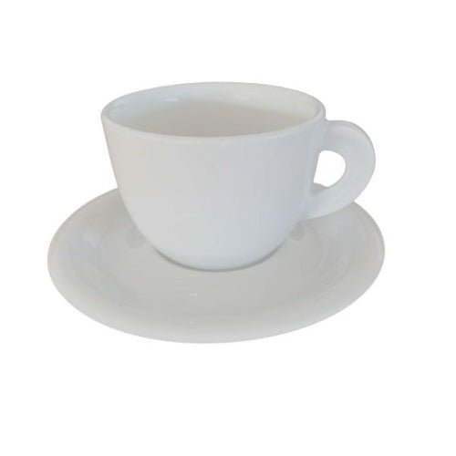 Ancap Edex Flat White Coffee Cup and Saucer 7oz - Coffeecups.co.uk
