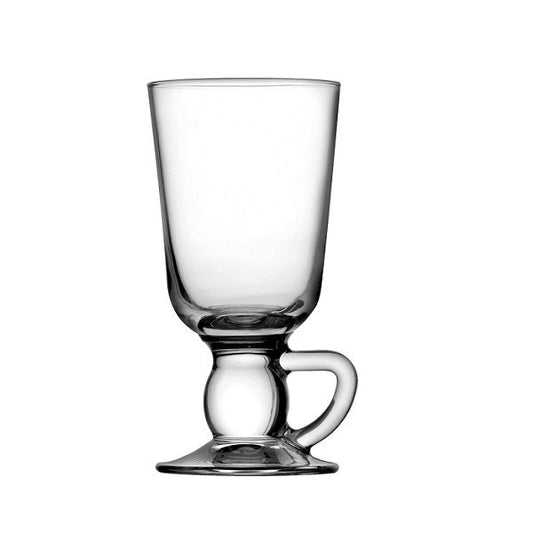 Base Handled Irish Coffee Glass 10oz - Coffeecups.co.uk