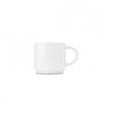 Churchill Compact Stacking Cup 10oz/284ml | White Crockery – Coffeecups ...