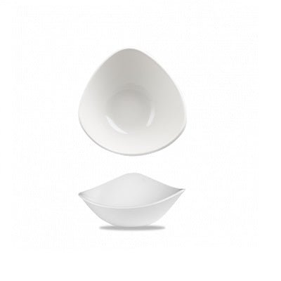 Churchill Lotus Triangular Bowl 15.3cm/6" - Coffeecups.co.uk