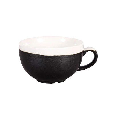 Churchill Monochrome Cappuccino Cups 12oz/340ml - Coffeecups.co.uk