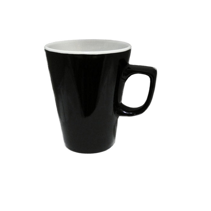 Churchill Noir Café Latte Mug 12oz/340ml - Coffeecups.co.uk