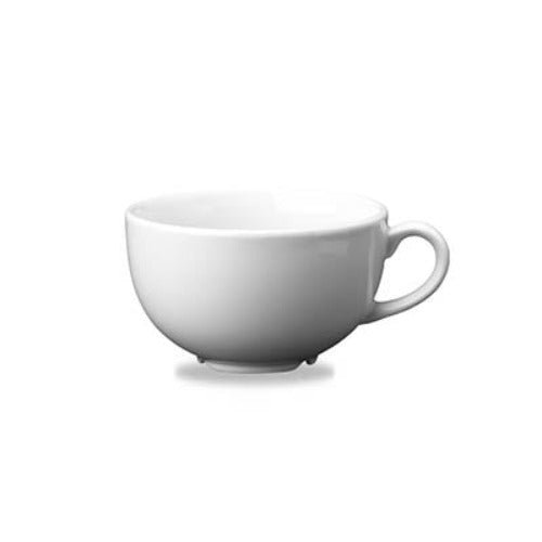 Churchill White Cafe Cappuccino Cup 10oz/280ml - Coffeecups.co.uk
