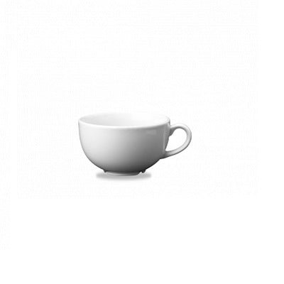 Churchill White Cafe Cappuccino Cup 12oz/340ml - Coffeecups.co.uk
