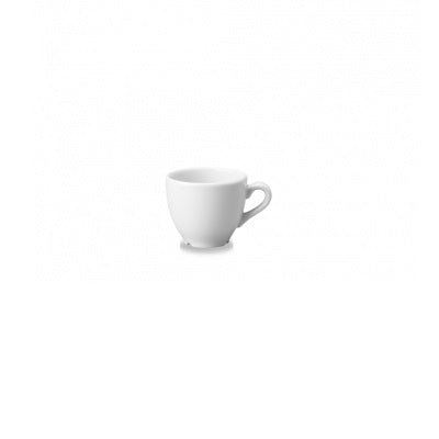Churchill White Cafe Espresso Cup 3oz/85ml - Coffeecups.co.uk