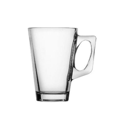 Conic Latte Glass 8oz/227ml - Coffeecups.co.uk