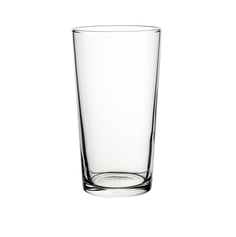 Conical Glass Pint (half pint line) 20oz/568ml - Coffeecups.co.uk