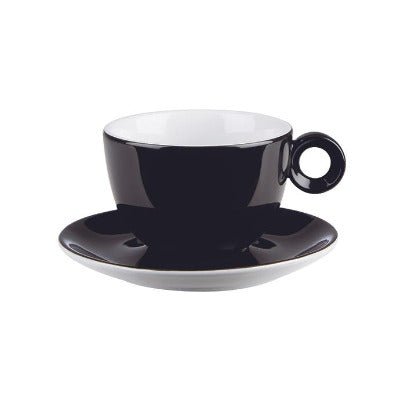 Costa Verde Cafe Bowl Shaped Cups 12oz/340ml - Coffeecups.co.uk
