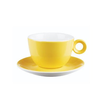 Costa Verde Cafe Bowl Shaped Cups 8oz/227ml - Coffeecups.co.uk