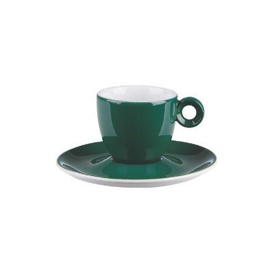 Costa Verde Cafe Espresso Saucers 12cm - Coffeecups.co.uk