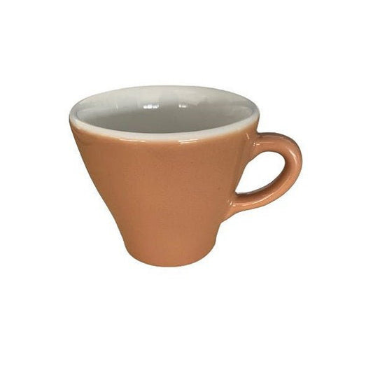 Enrica 6oz Tulip Cup Mid Brown (Caramel) - Coffeecups.co.uk
