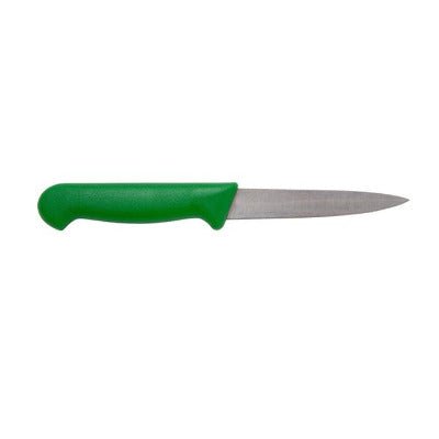 GenWare 4"/10.2cm Vegetable Knife Green - Coffeecups.co.uk