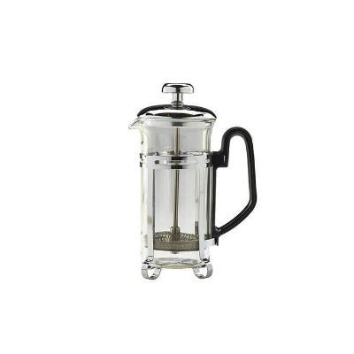 GenWare Chrome Cafetiere 3 Cup 11oz/313ml - Coffeecups.co.uk