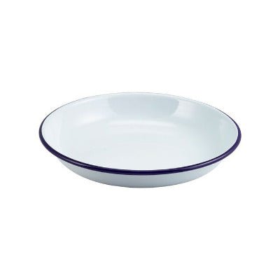 GenWare Enamel Rice/Pasta Plates 20cm/7.9" - Coffeecups.co.uk