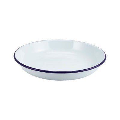 GenWare Enamel Rice/Pasta Plates 24cm/9.4" - Coffeecups.co.uk