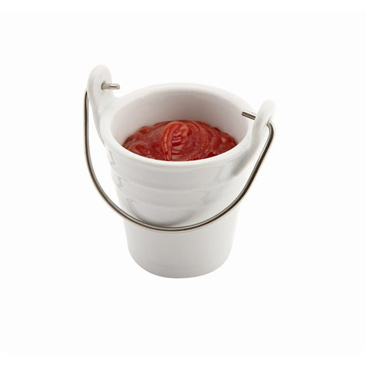 GenWare Porcelain Bucket 6.5cm/2.6" - Coffeecups.co.uk
