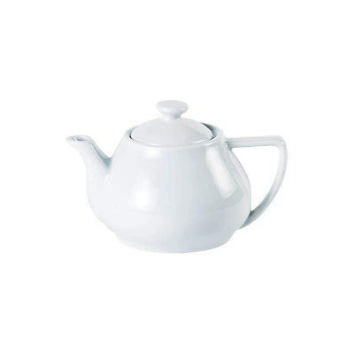 Porcelite Contemporary Teapot 14oz/398ml - Coffeecups.co.uk
