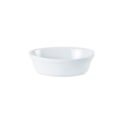 Porcelite Oval Pie Dish 16cm/6.3" - Coffeecups.co.uk