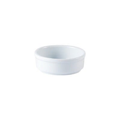 Porcelite Round Dish 8cm/3.1" - Coffeecups.co.uk
