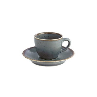 Porcelite Seasons Espresso Saucers 12cm/4.7" - Coffeecups.co.uk